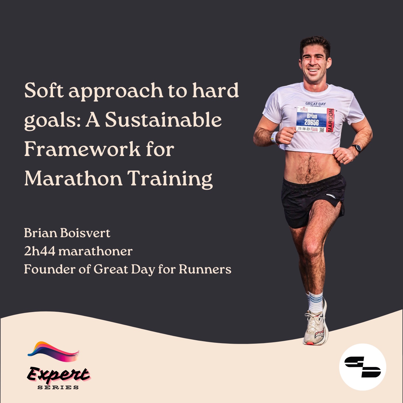Human Endurance Podcast episode art featuring Coach Brian