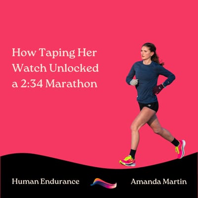 Artwork for the episode How Taping her Watch Unlocked a 2h34 marathon