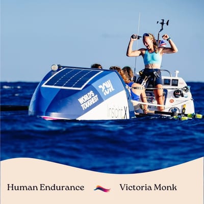 Artwork for the episode [Part 1] Rowing across the Atlantic in 39 days, Empowering Women in and through Sport