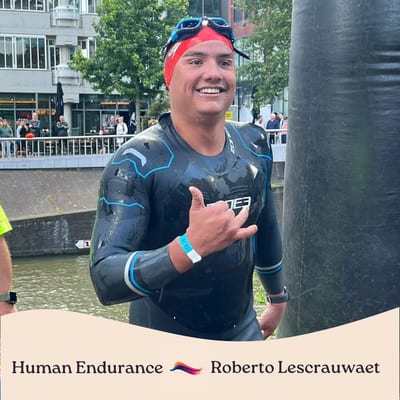 Artwork for the episode Smoke to Stroke: Roberto’s Journey from Heavy Smoking to Endurance Swimming