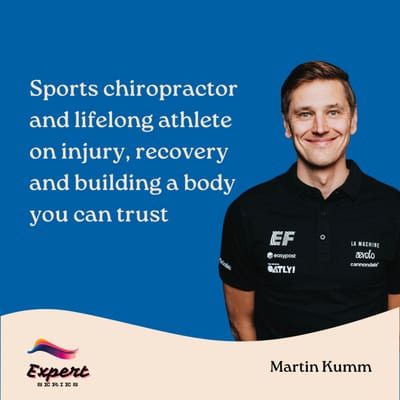 Artwork for the episode Sports chiropractor and lifelong athlete on injury, recovery and building a body you can trust