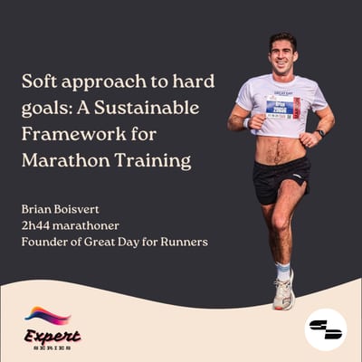 Artwork for the episode The Soft Approach to Hard Goals: A Sustainable Framework for Marathon Training